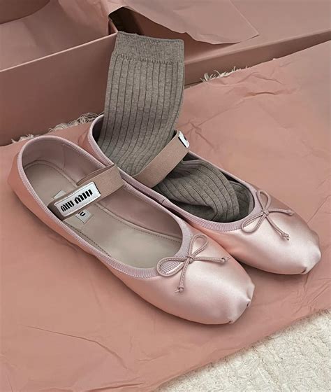 miu miu 2018 shoes|Miu Miu ballet flats.